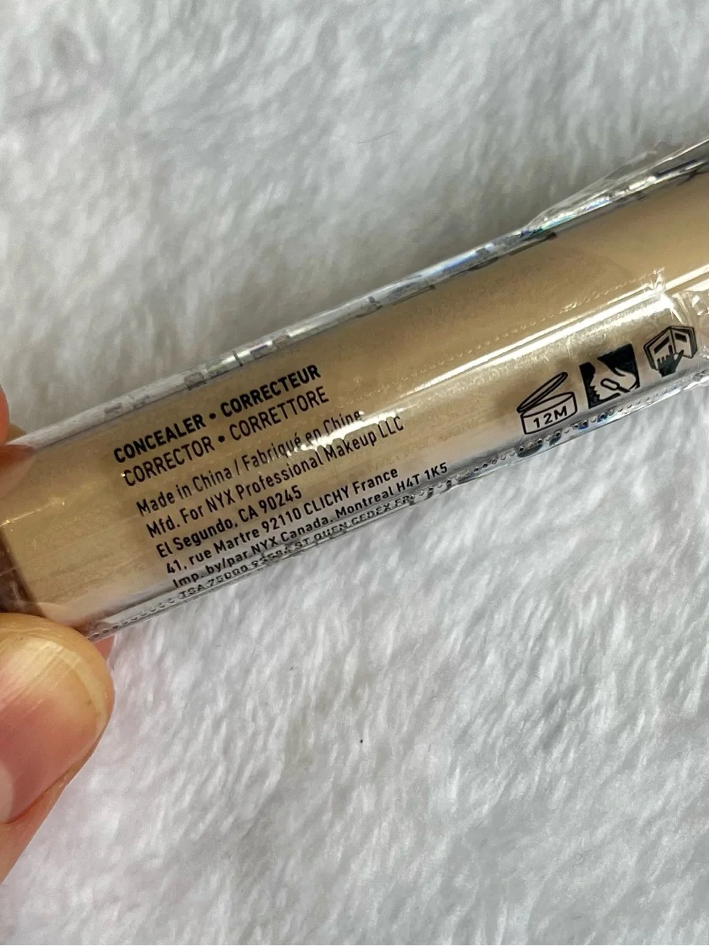 *3/$15, NYX Can't Stop Won't Stop Contour Concealer - Light Ivory